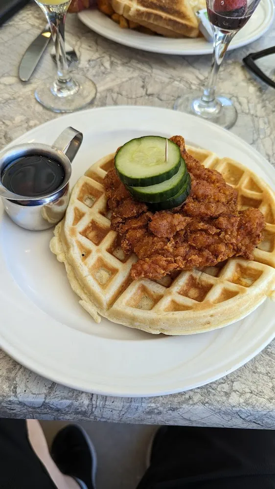 Nashville Hot Chicken and Waffles